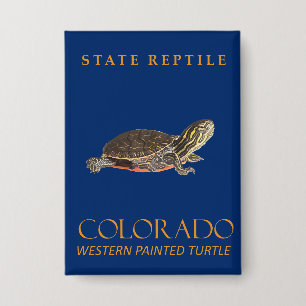 Colorado Territory Baby Westelijke Geschilderde Sc Button