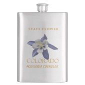 Colorado Territory Bloem Aquilegia coerulea Flacon (Voorkant)