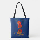 Colorado Territory Cactus De Claret Cup Tote Bag (Achterkant)