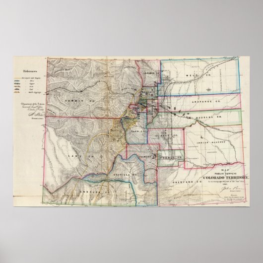 Colorado Territory Poster (Voorkant)