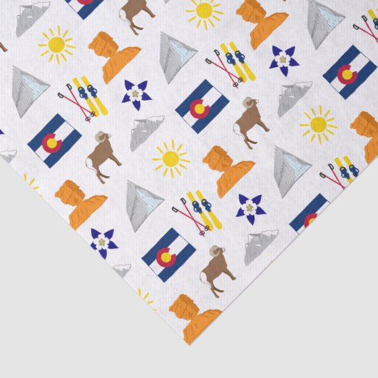 Colorado Tissuepapier (Detail)