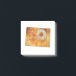 Colorado Toast & Egg Post-it® Notes<br><div class="desc">Colorado als een stuk toast met een ei over het gebied van Denver en Boulder.</div>