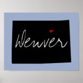 Colorado Town Poster (Voorkant)