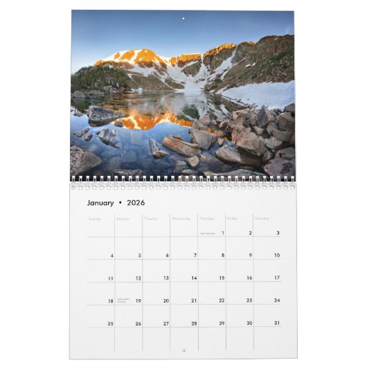 Colorado Trail - Agenda Kalender (Jan 2026)