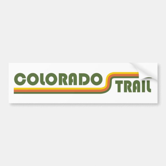 Colorado Trail Bumpersticker (Voorkant)