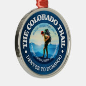 Colorado Trail (C) Metalen Ornament (Rechts)