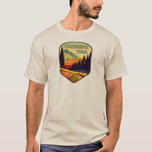 Colorado Trail Kleuren T-shirt (Voorkant)