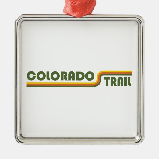 Colorado Trail Metalen Ornament (Voorkant)