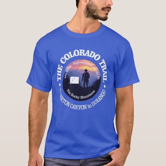 Colorado Trail (rd2) T-shirt (Voorkant)