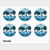 Colorado Trail Ronde Sticker (Vel)