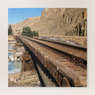 Colorado Train Trestle - 20x20 - 676 pcs. Legpuzzel