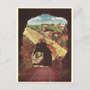 Colorado Train Tunnel Briefkaart