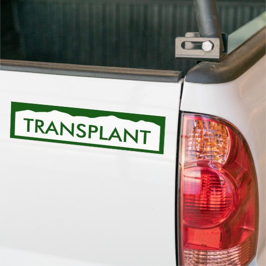 Colorado TRANSPLANT Bumpersticker (Op Truck)