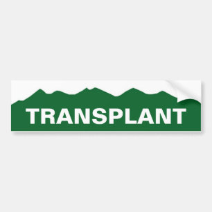 COLORADO TRANSPLANT BUMPERSTICKER