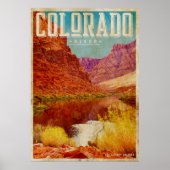  Colorado Travel Poster (Voorkant)