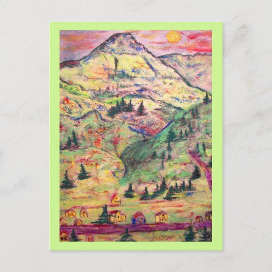Colorado Traveler Briefkaart (Voorkant)