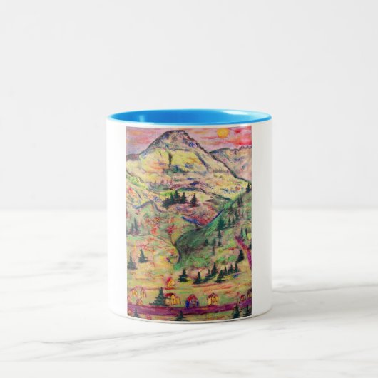 colorado tweekleurige koffiemok (Center)
