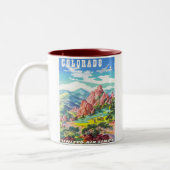 COLORADO TWEEKLEURIGE KOFFIEMOK (Links)