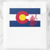 Colorado Twirling sticker rood (Tas)