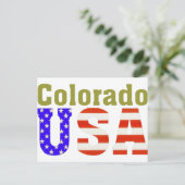 Colorado USA Aashen alpha Briefkaart (Staand voorkant)