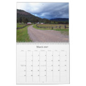 Colorado USA Calendar Kalender (Mar 2027)