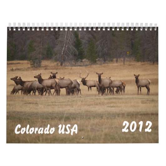 Colorado USA Calendar Kalender (Hoes)