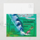 Colorado USA Kaart (Voorkant / Achterkant)