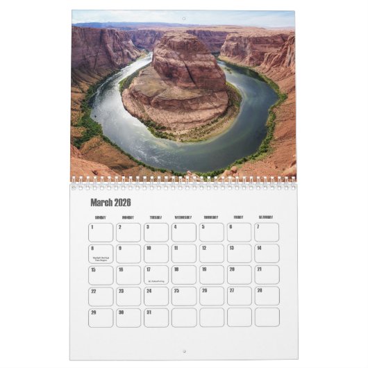 Colorado-USA Kalender (Mar 2026)