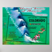 Colorado USA Poster (Voorkant)
