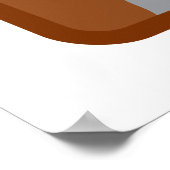 colorado van chili : oranje verbranding poster (Hoek)