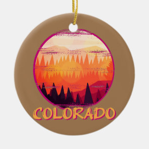Colorado Verenigde Staten Keramisch Ornament