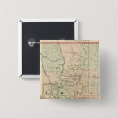 Colorado Vierkante Button 5,1 Cm (Voorkant /achterkant)