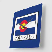 Colorado Vierkante Klok (Hoek)