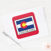 Colorado Vierkante Sticker (Envelop)