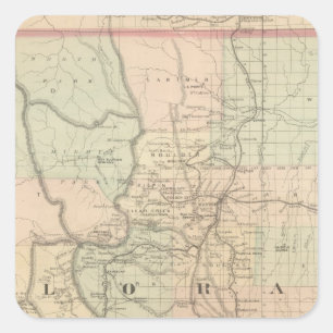 Colorado Vierkante Sticker