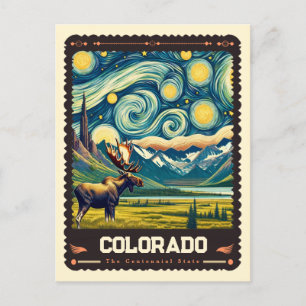 Colorado   Vincent van Gogh geïnspireerd Briefkaart