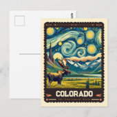 Colorado | Vincent van Gogh geïnspireerd Briefkaart (Voorkant / Achterkant)