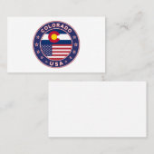 Colorado Visitekaartje (Voorkant / Achterkant)