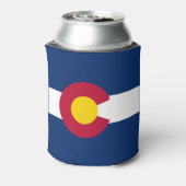 Colorado vlag, Amerikaanse staatsvlag Blikjeskoeler (Blikje Achterkant)