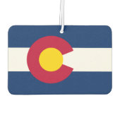 Colorado vlag, Amerikaanse staatsvlag Luchtverfrisser (Achterkant)
