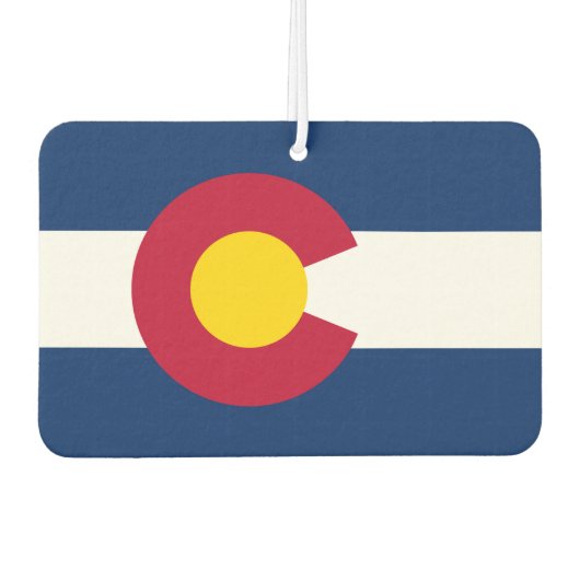 Colorado vlag, Amerikaanse staatsvlag Luchtverfrisser (Voorkant)
