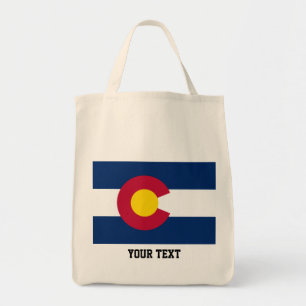 Colorado vlag, Amerikaanse staatsvlag Tote Bag