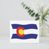 Colorado Vlag Ansichtkaart Briefkaart (Staand voorkant)