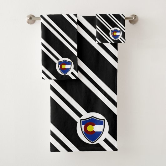 Colorado vlag bad handdoek (Insitu)