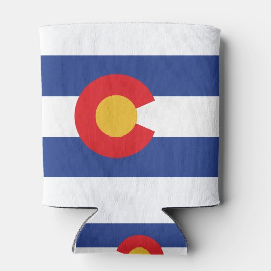 COLORADO-VLAG BLIKJESKOELER (Achterkant)