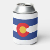 COLORADO-VLAG BLIKJESKOELER (Blikje Achterkant)