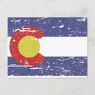  COLORADO-vlag Briefkaart