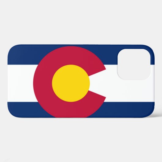 Colorado vlag Case-Mate iPhone case (Achterkant (horizontaal))