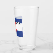 Colorado Vlag en bergen Glas (Links)
