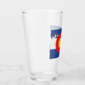 Colorado Vlag en bergen Glas (Rechts)